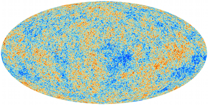 El fondo de microondas según observaciones del observatorio espacial Planck, de la ESA