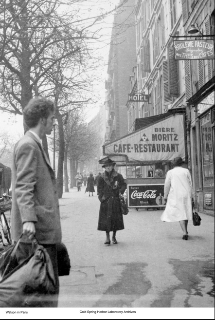 Watson in Paris spring 1952