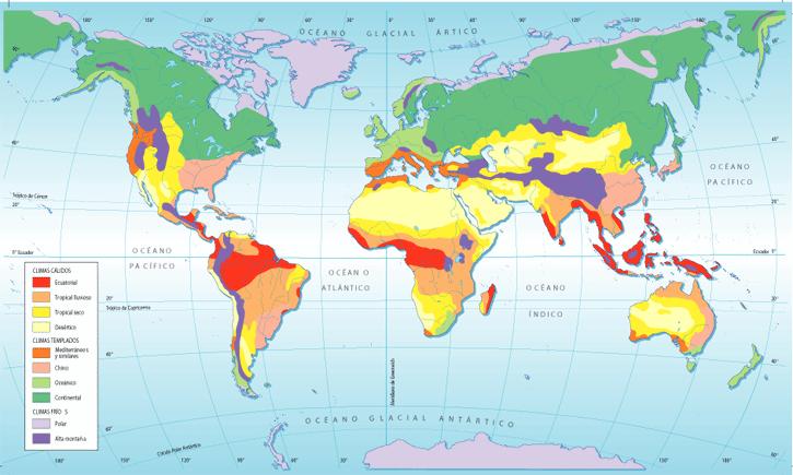 Accidentes Geograficos Del Mundo Mapa