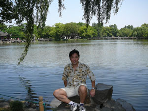 De viaje por China en 2010: West Lake, cerca de Hanzhou, en el este de China