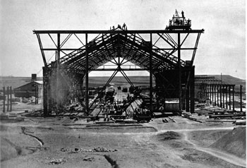 Construcción de la Estación de Delicias (1879)