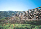 Puente metálico s/ Jarama (F.C. Arganda)