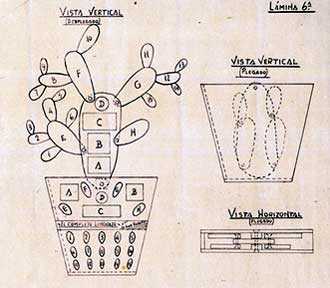 Libro mecnico 'cactus'. Archivo de los herederos de ngela Ruiz Robles