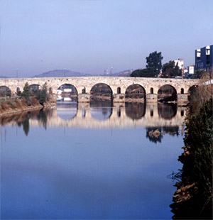 Puente romano Mrida. Foto de Nuria Pinal