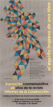 Portada dpitico divulgativo. Libro catlogo Exposicin 2008. Autora de la portada: Carmen Pinart