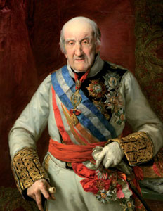 Retrato del General Castaos. Vicente Lpez. Toledo