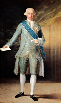 Francisco de Goya. Don José Moñino, Conde de Floridablanca, 1783. Museo Nacional del Prado. Madrid