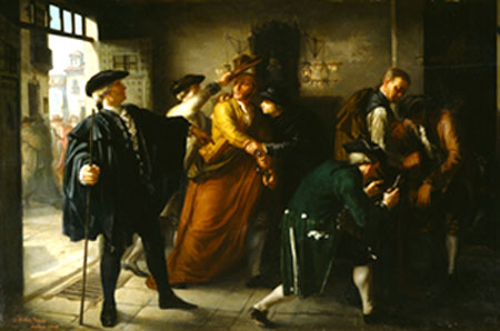 Jos Mart y Mans. El Motn de Esquilache, 1864. Museo Nacional del Prado. Madrid