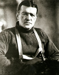 Sir Ernest Shackleton. Frank Hurley.  Scott Polar Research Institute, University of Cambridge