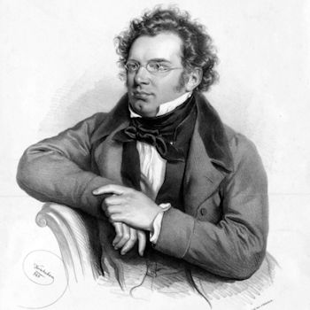 Litografía de Franz Schubert por Josef Kriehuber (1846). / Josef Kriehuber, Digitaler Portrait Index (WIKIMEDIA, PD)