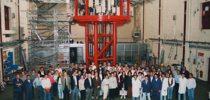 Grupo del TJ-II del CIEMAT en 1996. / CIEMAT