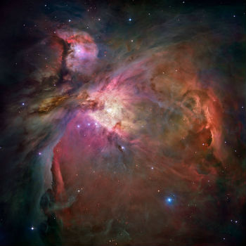 Imagen de la nebulosa de Orión. / NASA, ESA, M. Robberto (Space Telescope Science Institute/ESA) y el Hubble Space Telescope Orion Treasury Project Team