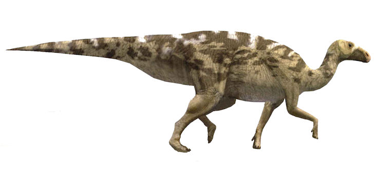 Recreación del hadrosaurio Pararhabdodon isonensis. / (Oscar Sanisidro / ICP)