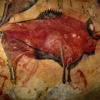 Bisonte de las cuevas de Altamira. / Museo Nacional de Altamira (WIKIMEDIA COMMONS)