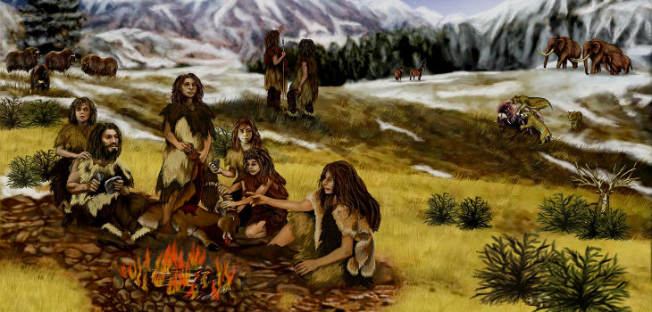 Los neandertales también sabían hacer fuego, según un nuevo estudio