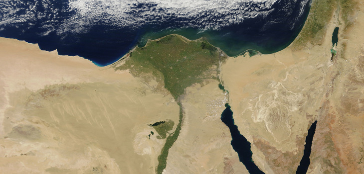 Vista del río Nilo desde Satélite. / NASA Goddard Space Flight Center (FLICKR)