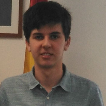 Víctor Sierra. Estudiante del IES Las Musas de Madrid. Número 1 en selectividad de la Comunidad de Madrid.