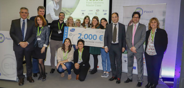European students develop new sustainable food solutions from side-streams in EIT Food project
