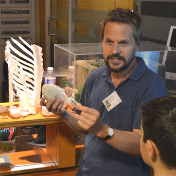 Markus Bastir. Departamento de Paleobiología del Museo Nacional de Ciencias Naturales-CSIC