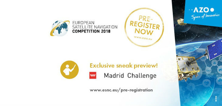 Comercialización del espacio para mejorar la competitividad europea. Concurso Europeo de Navegación por Satélite 2018