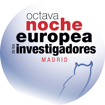 Imagen visual de la octava Noche Europea de los Investigadores de Madrid. / madri+d