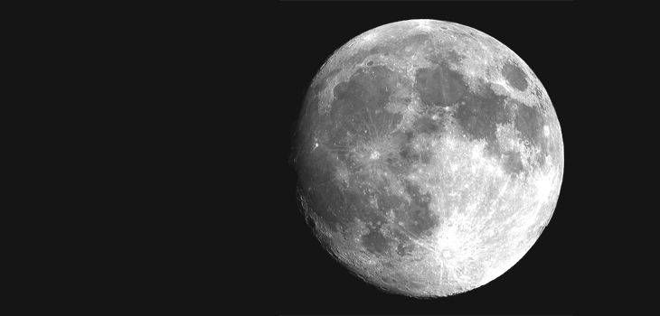 Imagen de la luna vista desde la tierra. / dunc (PIXABAY)