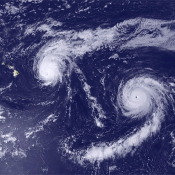 Huracanes sucedidos en el océano Pacífico en el año 2015. / skeeze (PIXABAY)