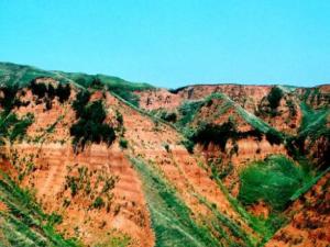 Paisaje de secuencia de Loess-paleosol en la localidad paleolítica de Shangchen, condado de Lantian, provincia de Shaanxi, norte de China. / Professor ZHU Zhaoyu (GIGCAS)