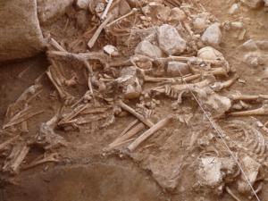 Yacimiento arqueológico de Álava (Alto de la Huesera) analizado en el estudio. /  J.Fernández-Eraso y J.A.Mujika-Alustiza (CSIC)