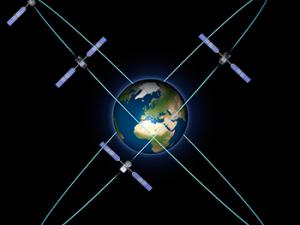 Constelación Galileo de cuatro satélites. / ESA - P. Carril (ESA)
