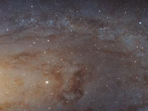 Esta vista panorámica de una porción de la galaxia de Andrómeda (M31) es la imagen más nítida que jamás se haya tomado de nuestro vecino galáctico de al lado. / NASA, ESA, J. Dalcanton, B.F. Williams, and L.C. Johnson (University of Washington), the PHAT team, and R. Gendler (NASA)
