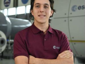 Luis García Millán, fundador de la empresa Sol Galaxy, incubada en ESA BIC Comunidad de Madrid.