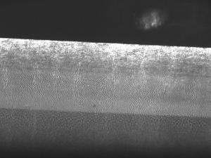 Vista microscópica de un metal. / E-USOC (ESA)