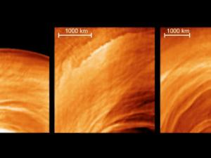 Morfología nubosa de Venus. / ESA, NASA, J. Peralta & R. Hueso (PIXABAY)