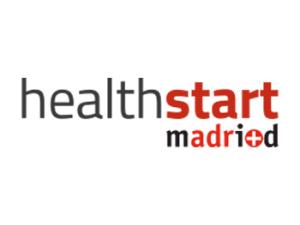 Logo del Programa healthstart de la Fundación para el Conocimiento madri+d. / madri+d