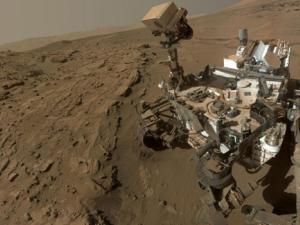 Autorretrato de Curiosity en el area de perforación Windjana./ NASA/JPL-Caltech/MSSS