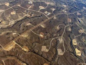 Área con explotación mediante fracking. / Simon Fraser University (FLICKR)