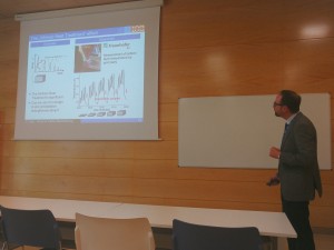 Dr. Eric Jägle during his seminar