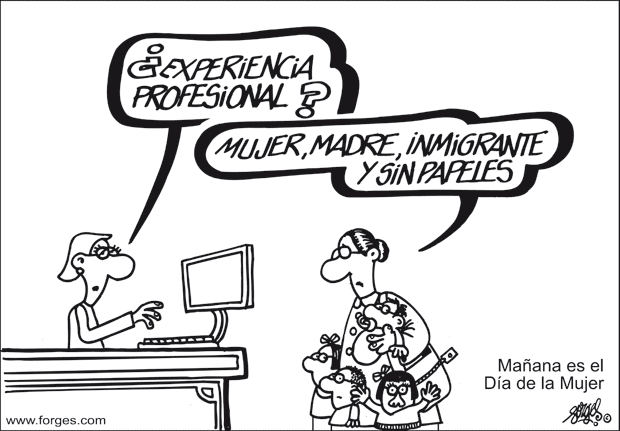 Forges - Mujer inmigrante