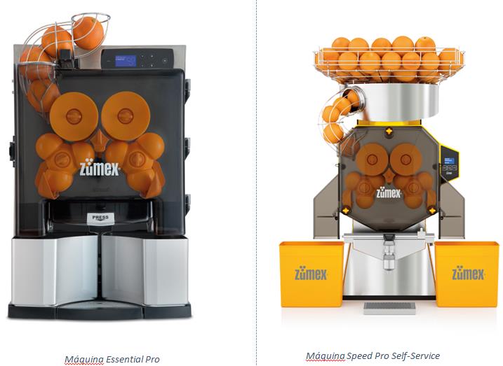 Venta y alquiler de exprimidores de naranjas industriales