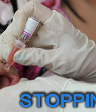 Vacunación polio oral