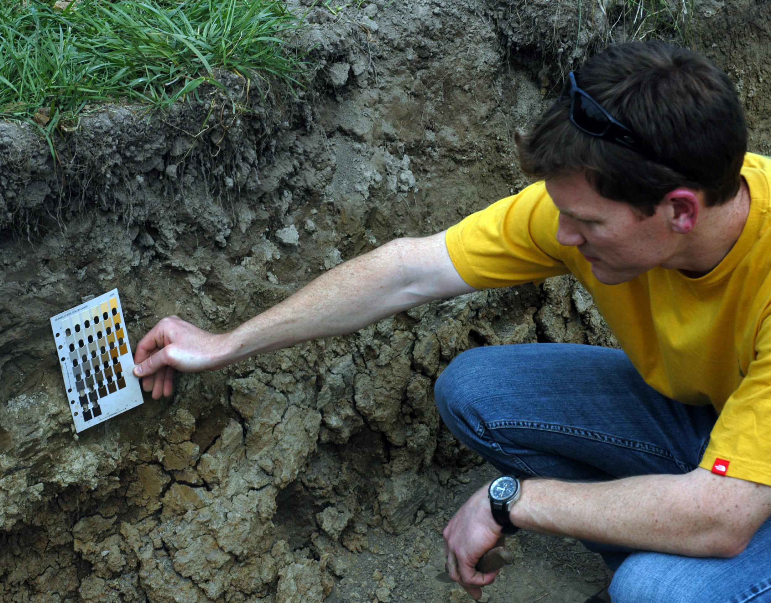  Determinación classica del Color del Suelo con las Cartas Munsell                               