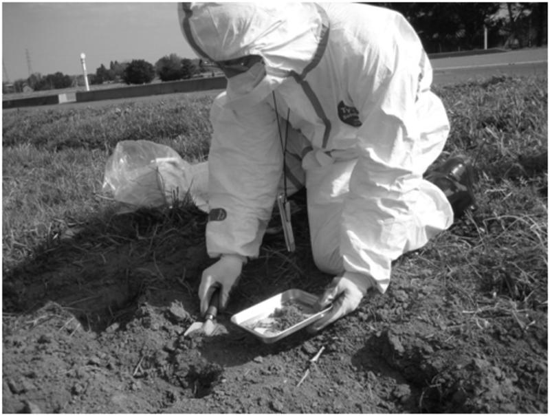 anzai_sampling_contaminated_soil