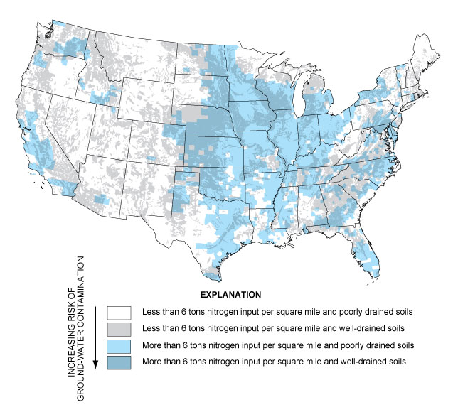 nitratos-copntaminacion-mapa-usa
