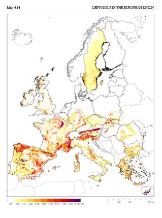 Leptosoles-en-europa-fuente-buro-europeo-de-suelos