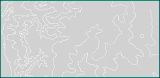 Representación de un terreno con diferentes equidistancias
