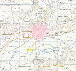 Mapa, MTN: 583-IV escala 1:25.000