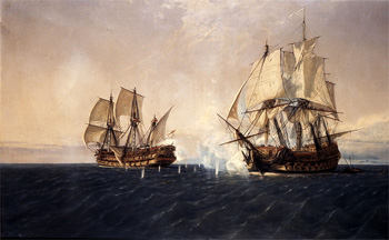Combate de Blas de Lezo contra el navo ingls Stanhope