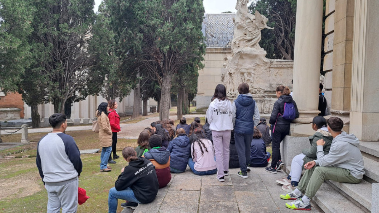 Itinerario por el Cementerio de San Isidro de Madrid.