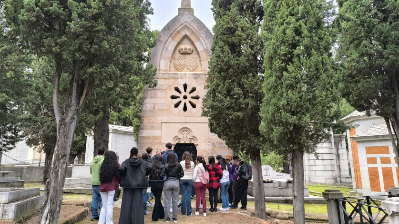 Itinerario por el Cementerio de San Isidro de Madrid.
